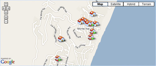 Case Vacanze Costa Rei (Google map)